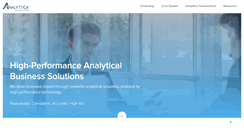 Desktop Screenshot of analyttica.com